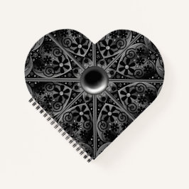 Cuaderno Ceramic Lace Black