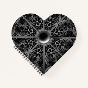 Cuaderno Ceramic Lace Black