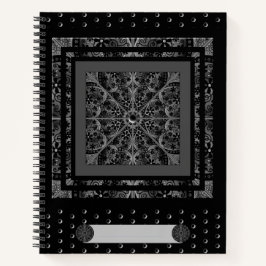 Cuaderno Ceramic Lace Black