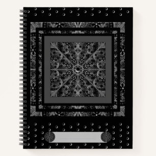 Cuaderno Ceramic Lace Black