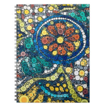 cerámica artística del sudoeste colorida única