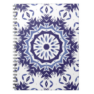 Cuaderno Cerámica de azulejo ornamental portugués. Des míni