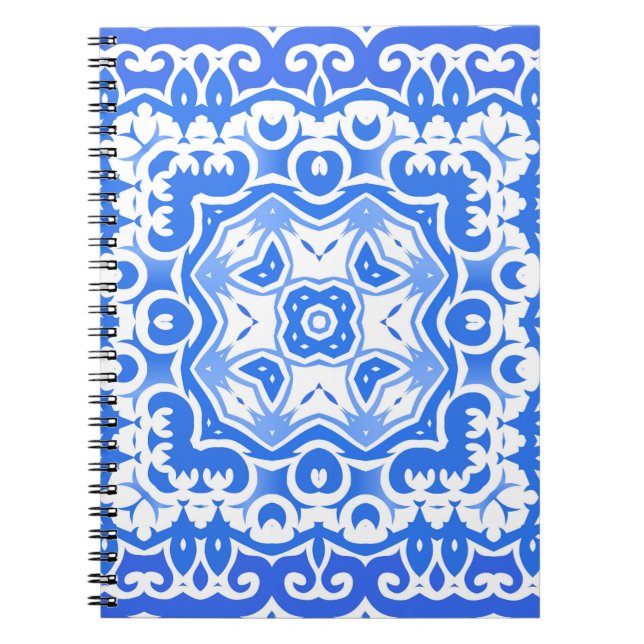 Cuaderno Cerámica de azulejo portugués antiguo. Colilla vin (Frente)