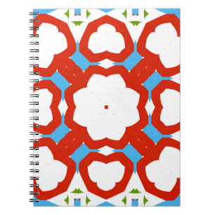 Cuaderno Cerámica de talavera mexicana antigua. Diseño gráf