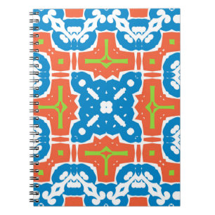 Cuaderno Cerámica de talavera mexicana antigua. Sin inconve