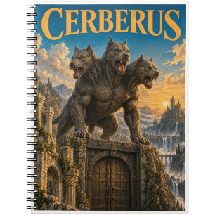 Cuaderno Cérbero, Monstruo de Fantasía Gótica