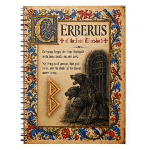 Cuaderno Cérberus, Arte de Bestiario Medieval
