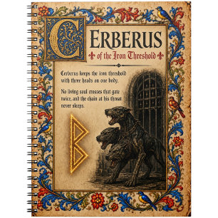 Cuaderno Cérberus, Arte de Bestiario Medieval