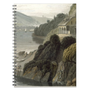 Cuaderno Cerca de Kingswear, en el dardo, Devon, del