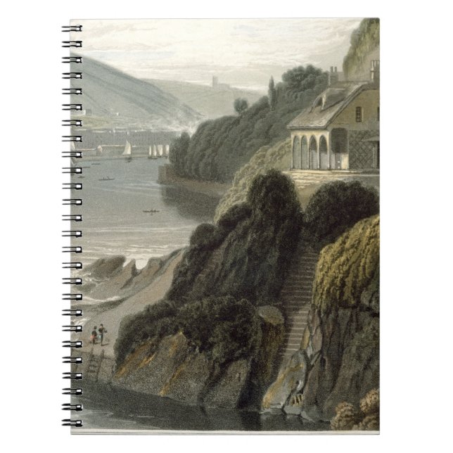 Cuaderno Cerca de Kingswear, en el dardo, Devon, del (Frente)