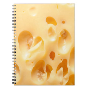 Cuaderno Cerca del queso amarillo. Este archivo se limpia y