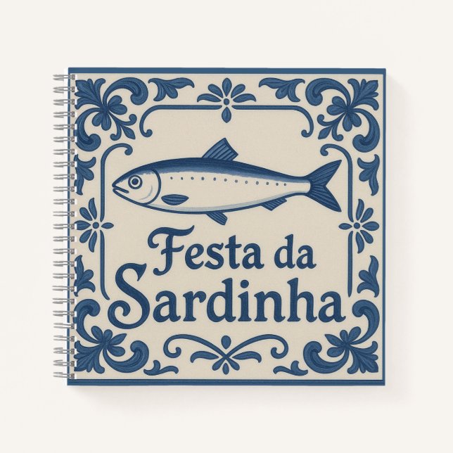 Cuaderno Cerdeña portuguesa - Portátil espiral (Anverso)