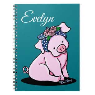 Cuaderno Cerdito de bonito