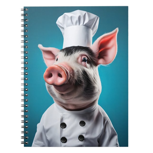 Cuaderno Cerdo Chef (Frente)