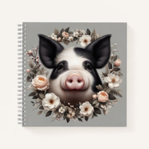 Cuaderno Cerdo cúbico
