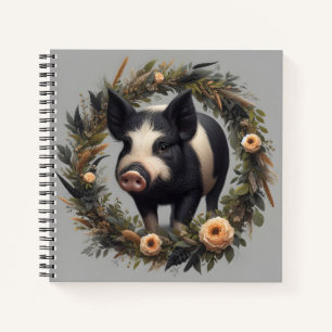 Cuaderno Cerdo cúbico