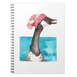 Cuaderno Cerdo de Canadá en una toque