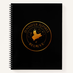 Cuaderno Cerdo volador personalizado