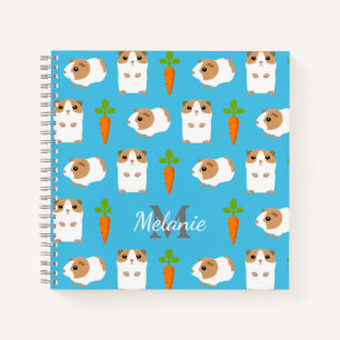 Cuaderno Cerdos y garrapatas de Guinea personalizados