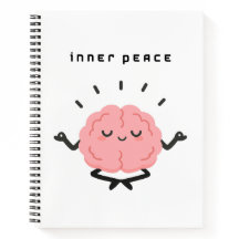 Cerebro Meditando Adorable & Paz Interior Minimali