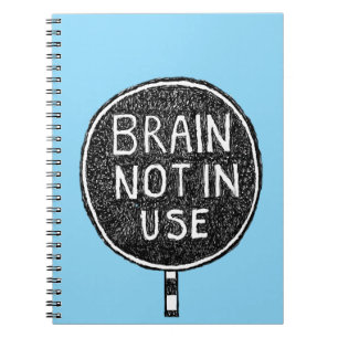 Cuaderno Cerebro no en uso : portátil