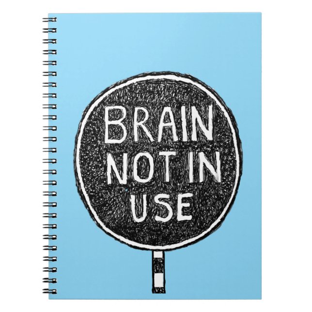 Cuaderno Cerebro no en uso : portátil (Frente)