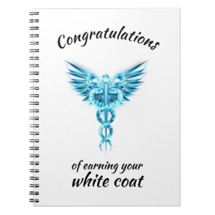 Cuaderno Ceremonia de Cocina Blanca Crystal Medical