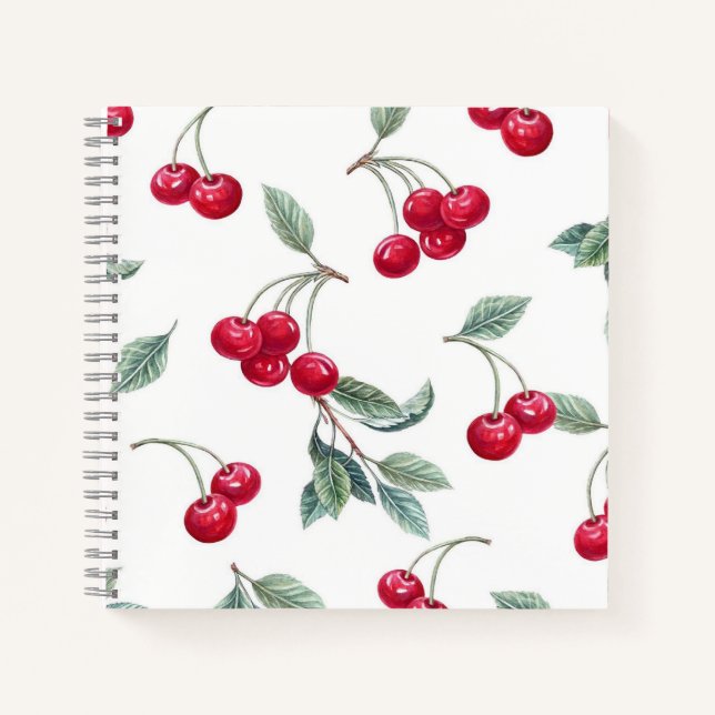 Cuaderno Cerezas (Anverso)