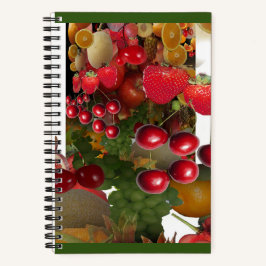 Cuaderno Cerezas Y Frutas
