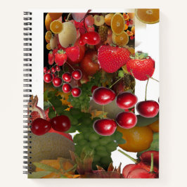Cuaderno Cerezas Y Frutas