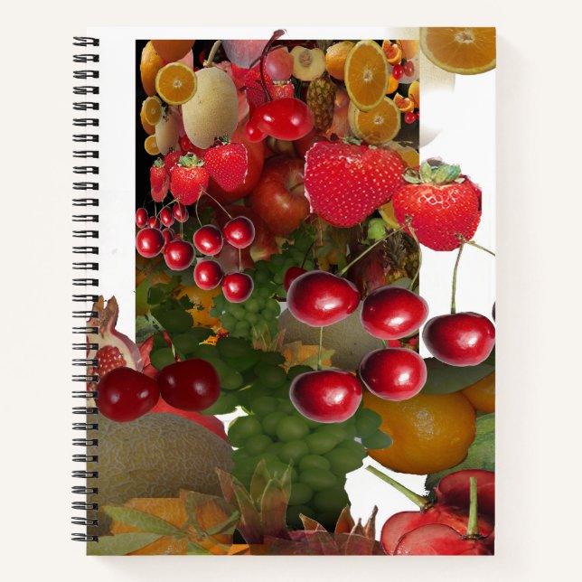 Cuaderno Cerezas Y Frutas (Anverso)