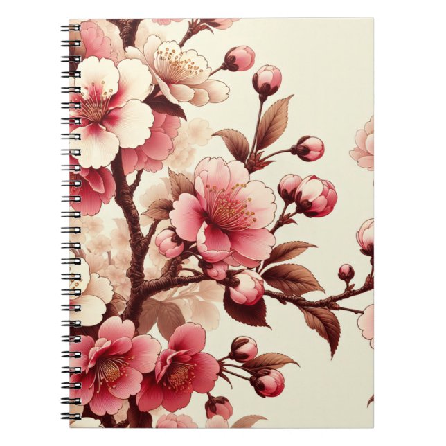 Cuaderno Cerezo en flor (Frente)