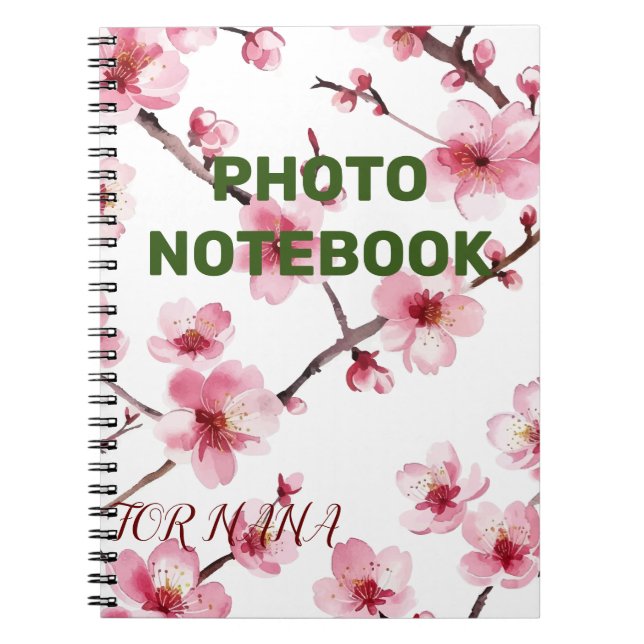 Cuaderno Cerezo en flor (Frente)