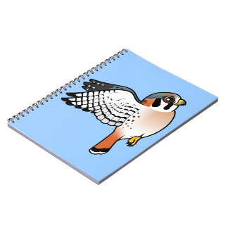 Cuaderno Cernícalo americano en vuelo