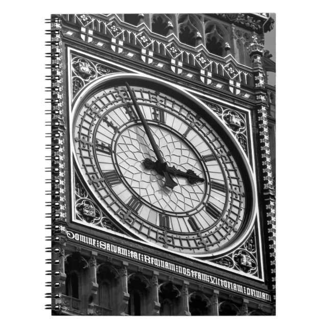 Cuaderno Cerrar Big Ben Clock Tower Travel Europe (Frente)