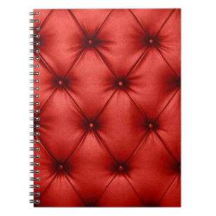 Cuaderno Cerrar la textura de fondo del capitel rojo escarl