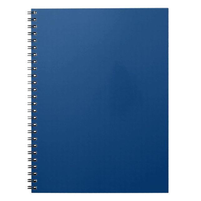 Cuaderno Cerúleo Oscuro (Frente)