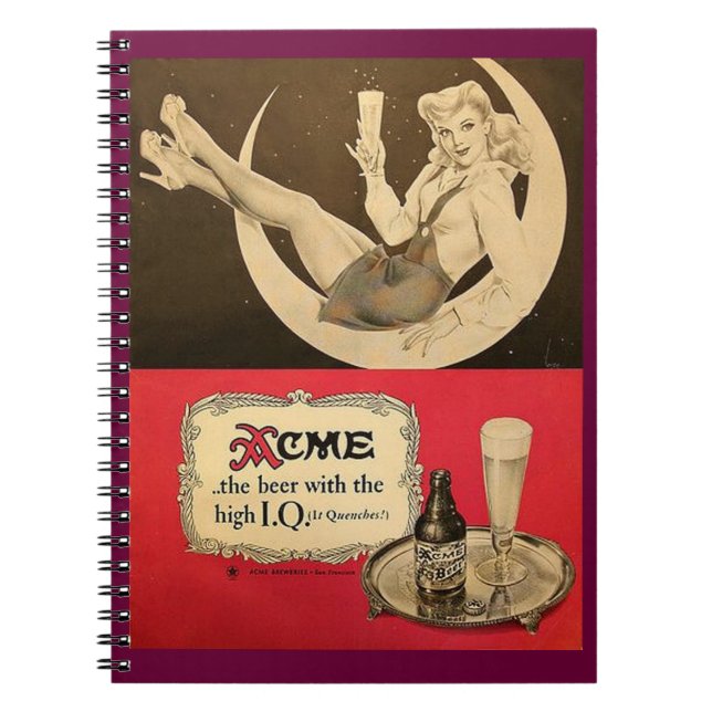Cuaderno cerveza de acme (Frente)