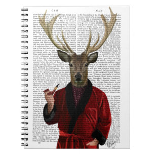 Cuaderno Cerveza en la Chaqueta de Fumar