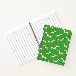 Cuaderno Cerveza y familia en verde claro