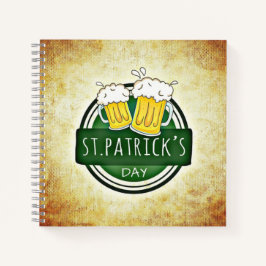 Cuaderno Cervezas del Día de San Patricio