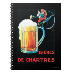 Cuaderno Cervezas del poster promocional de Chartres