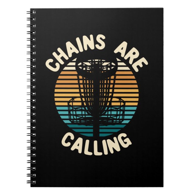 Cuaderno Cesto de Disc Golf Disc Golf (Frente)