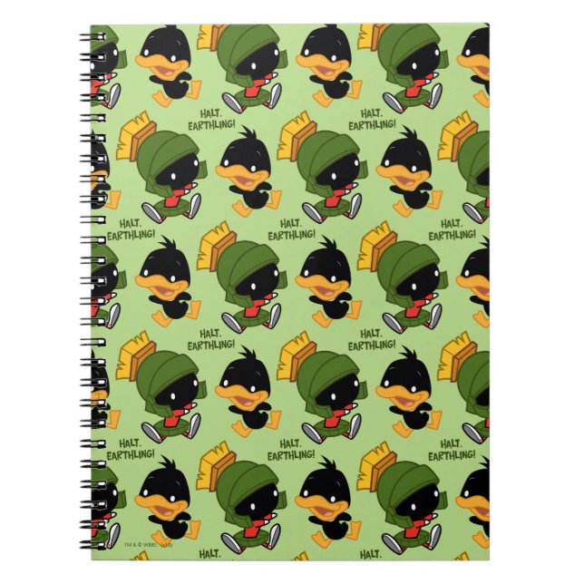 Cuaderno Cetilla MARVIN EL MARTIANO™ Y EL PATO DAFFY™ (Frente)