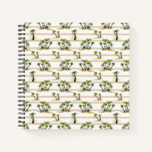 Cuaderno Chaca Tropical Y Palmeras