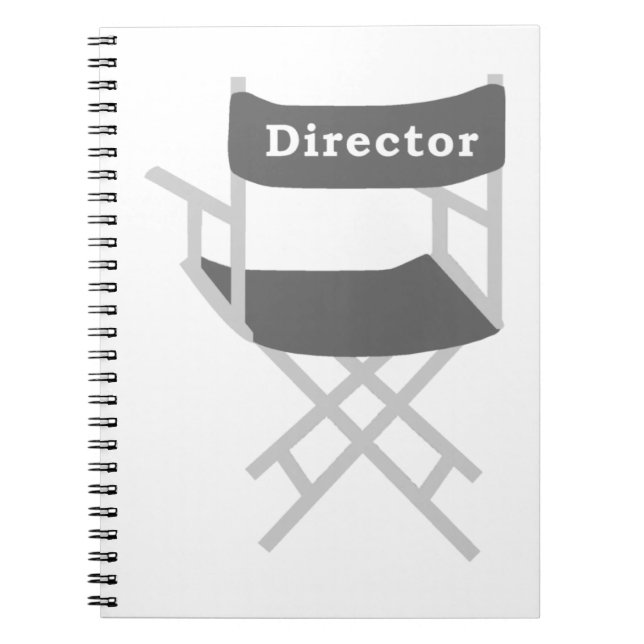 Cuaderno Chair de director (Frente)