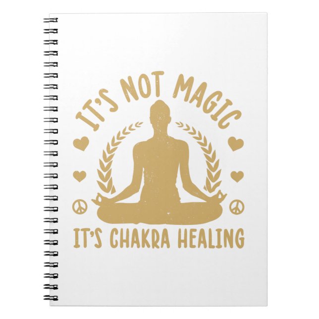 Cuaderno Chakra Healing Magic | Ideas de Yoga Esoteric (Frente)