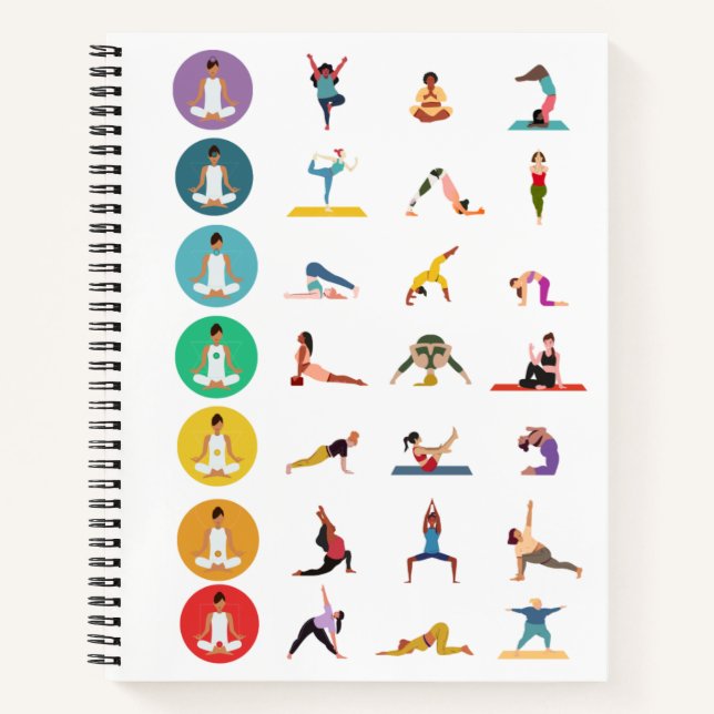 Cuaderno Chakra Yoga Journal  (Anverso)