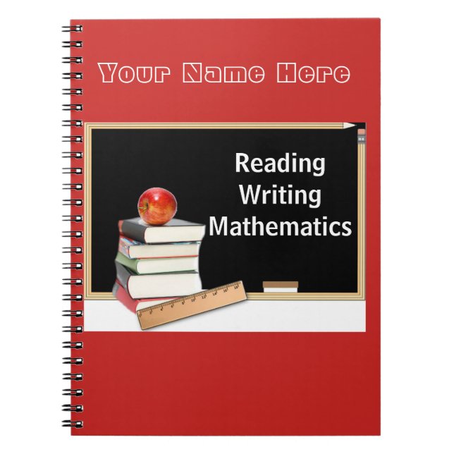 Cuaderno Chalkboard De Vuelta A La Escuela (Frente)