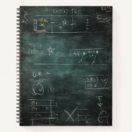 Cuaderno Chalkboard Math Doodles